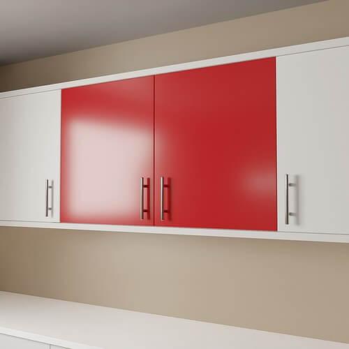 Narrow kitchen shop wall units